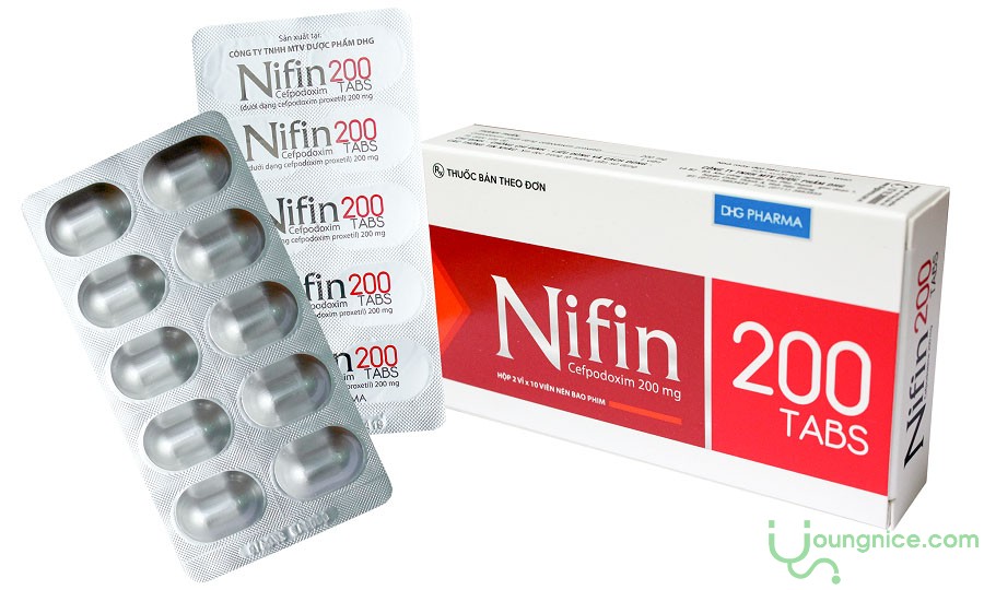 Nifin 200 Tabs Cefpodoxime 200mg